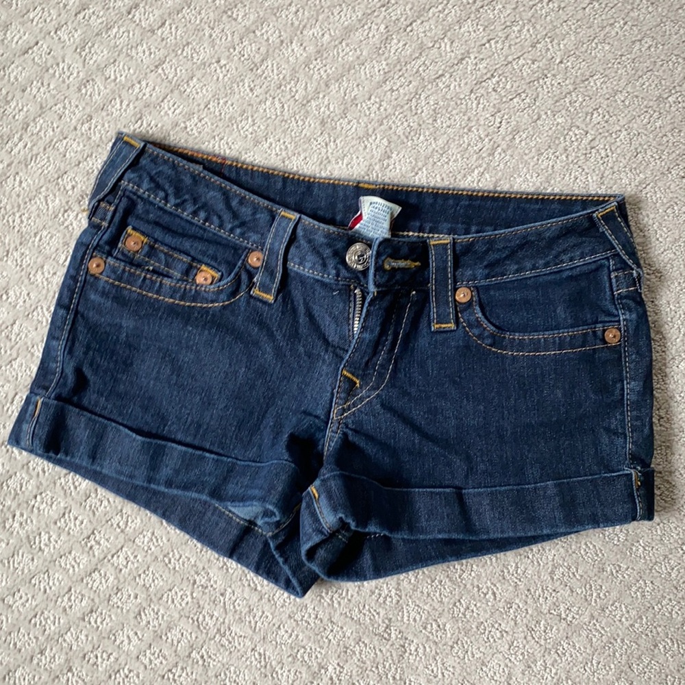True Religions jean shorts